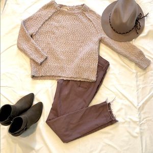 Dusky pink sweater